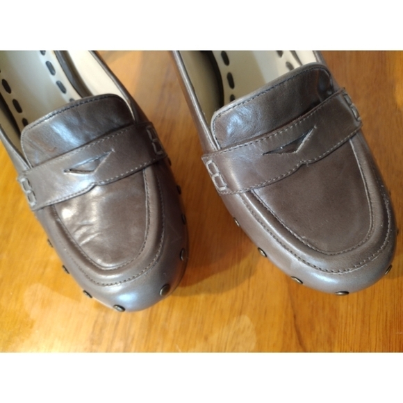 Enzo Angiolini Balinia studded leather heels 9M - Picture 5 of 11